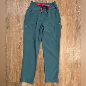 FIGS XS/P Hydrogreen high-waisted Yola